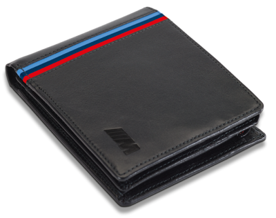 Кожаный кошелек BMW M Wallet, Black