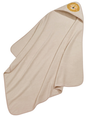 Детское полотенце с капюшоном Mercedes-Benz Hooded Towel Safari, Cream / Beige