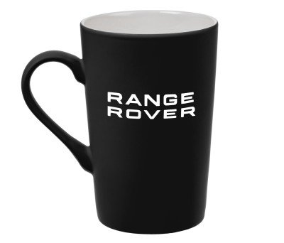 Фарфоровая кружка Range Rover Mug, Soft-touch, 420ml, Black/White