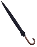 Большой зонт-трость Lixiang (Лисян) Stick Umbrella, Wooden Handle, Black, артикул FK180107WLN