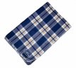 Флисовый плед Land Rover Fleece Plaid, Blue/Beige/White