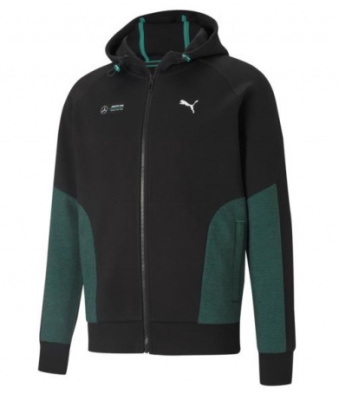 Мужская толстовка Mercedes-Benz Men's Track Jacket, Black/Green