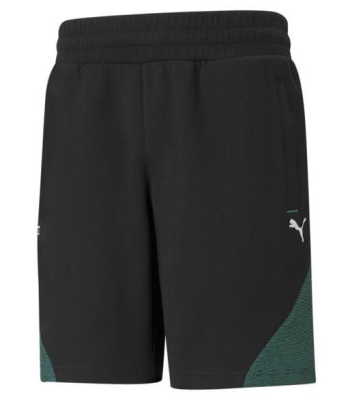 Мужские шорты Mercedes-AMG Formula 1 Men's Sweat Shorts, Black/Green