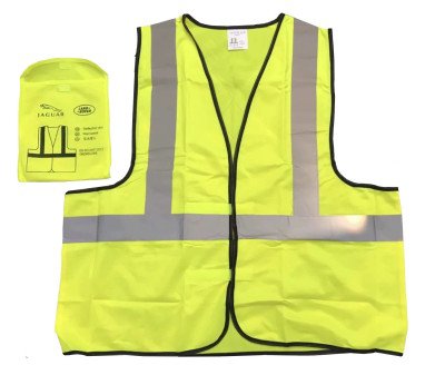 Светоотражающий сигнальный жилет Land Rover Emergency Vest Unisex, Yellow