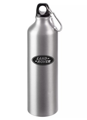 Большая бутылка для воды Land Rover Water Bottle, 750ml, Silver/Black