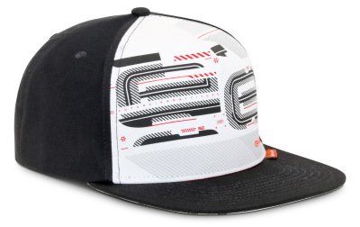 Бейсболка Audi Snapback Cap e-tron, black/white/orange