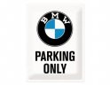 Металлическая пластина BMW, разм. 30 х 40 см.