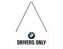 Металлическая пластина BMW, разм. 10 x 20 см.