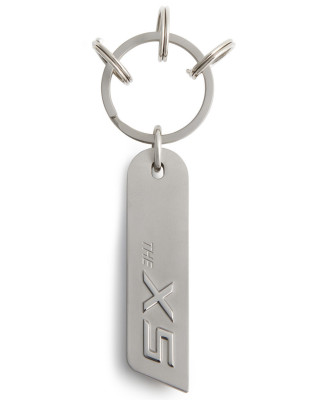 Стальной брелок BMW X5 Series Keychain, Steel, Silver, NM