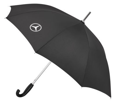 Зонт-трость Mercedes-Benz Stick Umbrella, Unisex, Classic, Black